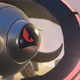 A futuristic tusked Pokemon looks menacingly at the desert.